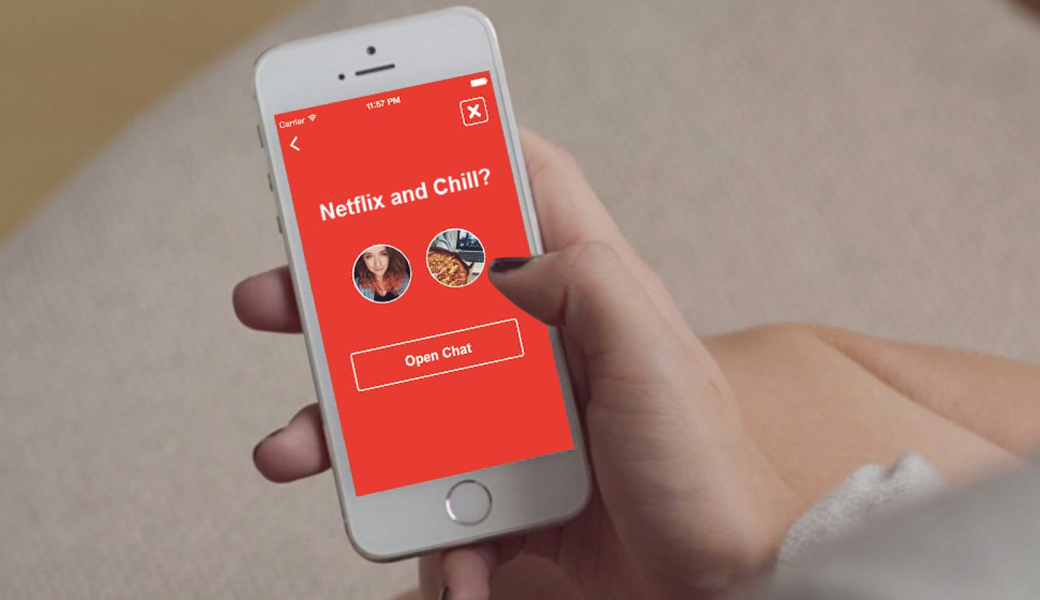 There s an app for netflix and chill 